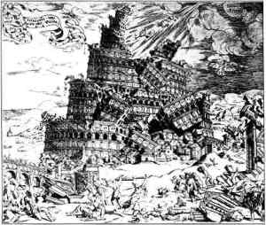 Fragmentation of the Tower of Babel