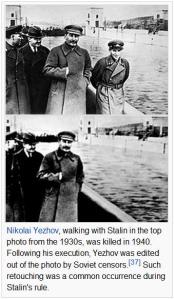 Image editing in Stalin days