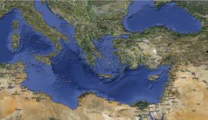 Aegean Sea seems to have been land until more recently