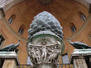 pine cone shaped Pineal Gland at the Vatican